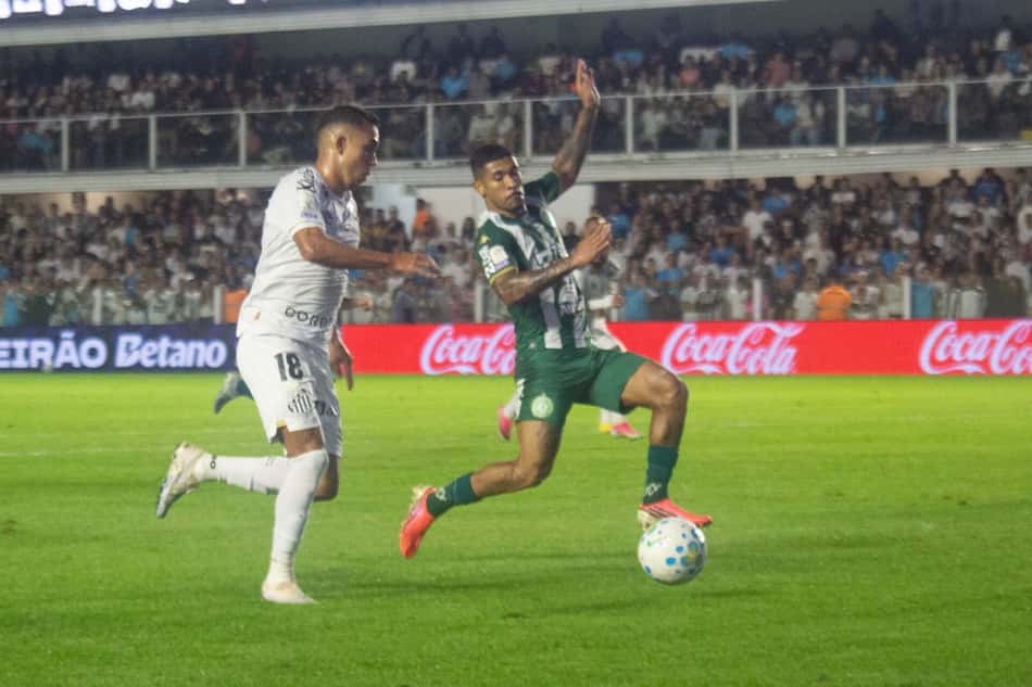 Santos x Chapecoense termina em empate com pênalti marcado no final (Foto: Rodrigo Jesus/Ag. F8/Folhapress)