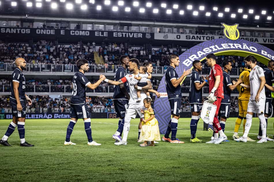 Santos x Remo pelo Campeonato Brasileiro