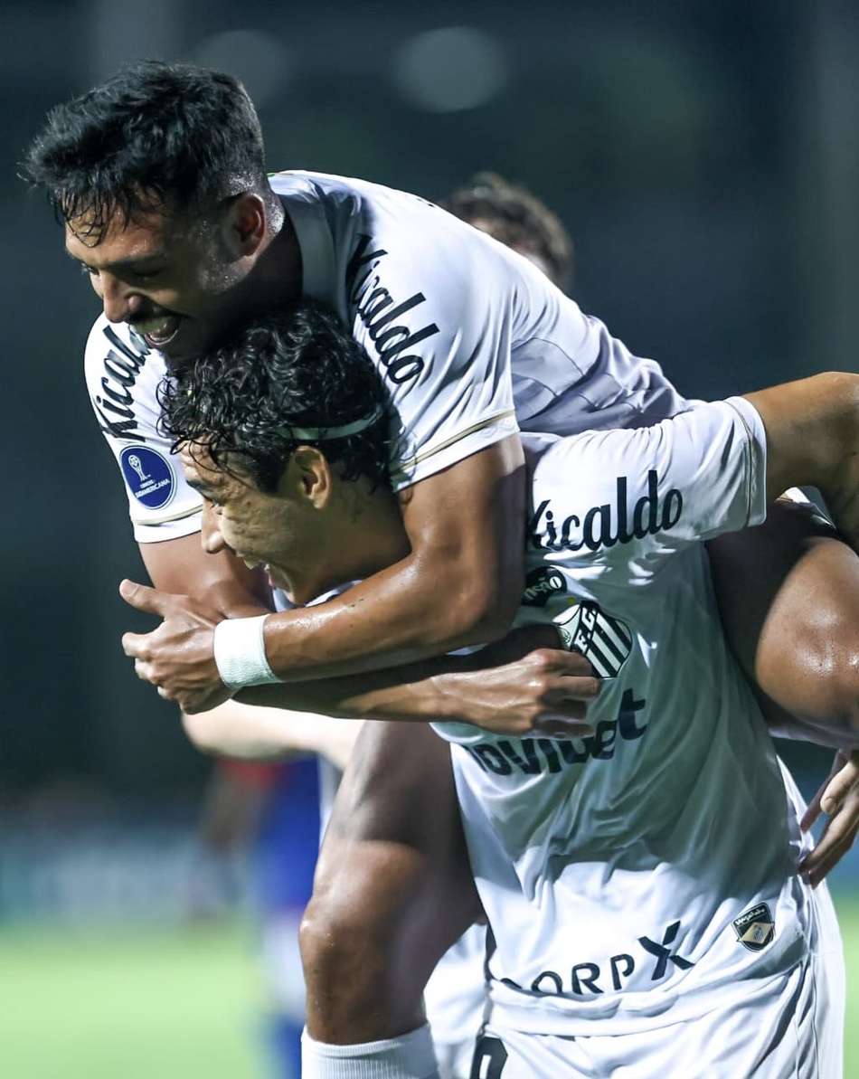 Gabriel Bontempo abriu o placar para o Santos ainda no primeiro tempo. (Foto: Reinaldo Campos/ Sanrtos FC)