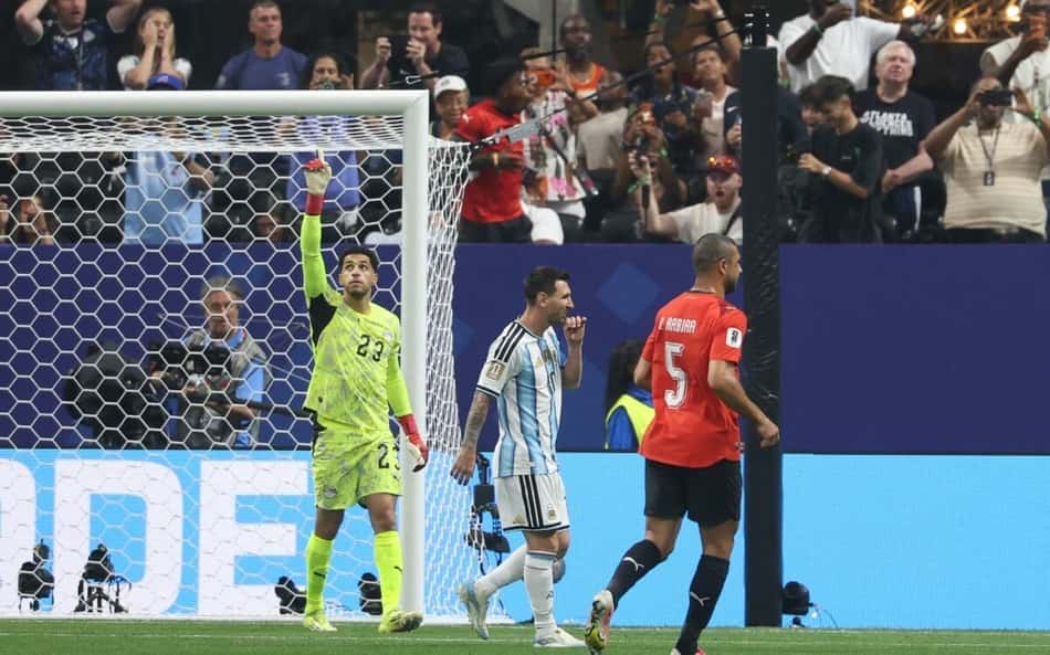 Atuação de Shobeir, goleiro do Egito, repercute contra a Argentina: 'Absurdo'