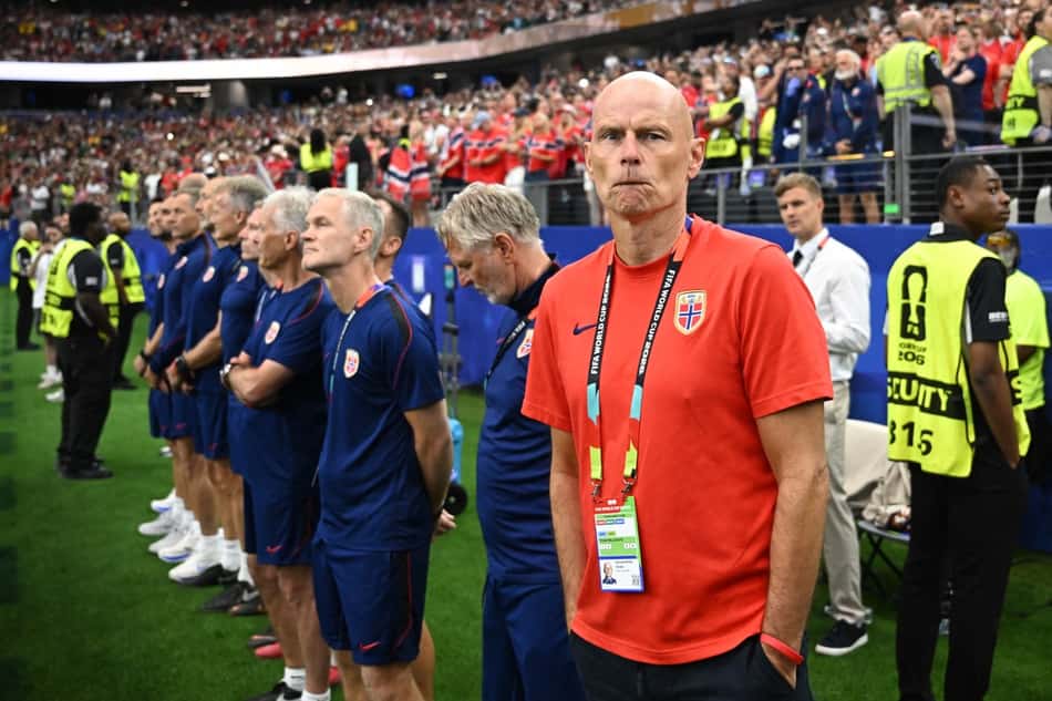 Solbakken, técnico Noruega ( Paul ELLIS / AFP)