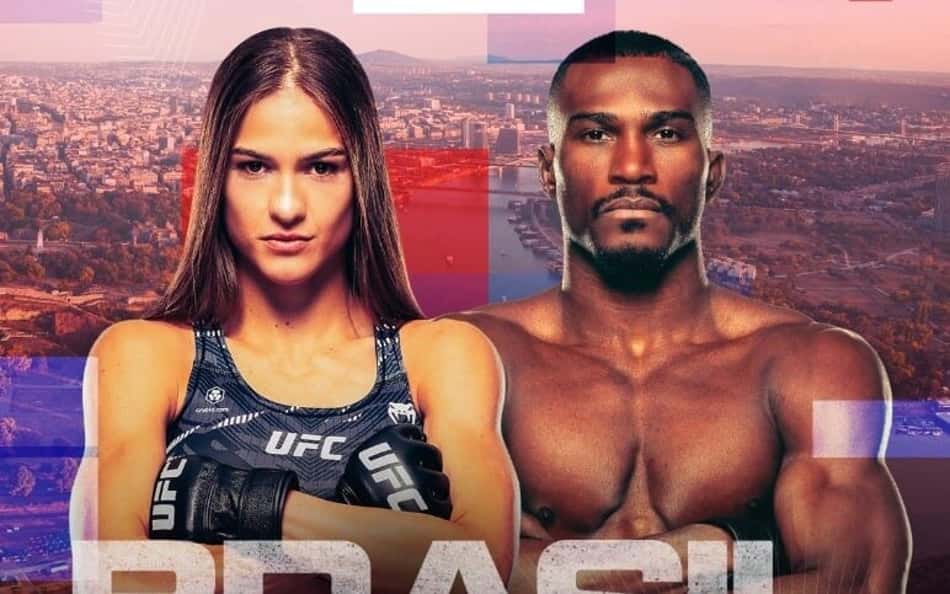 Stephanie Rondinha e Michael PQD vão lutar neste sábado no UFC Belgrado