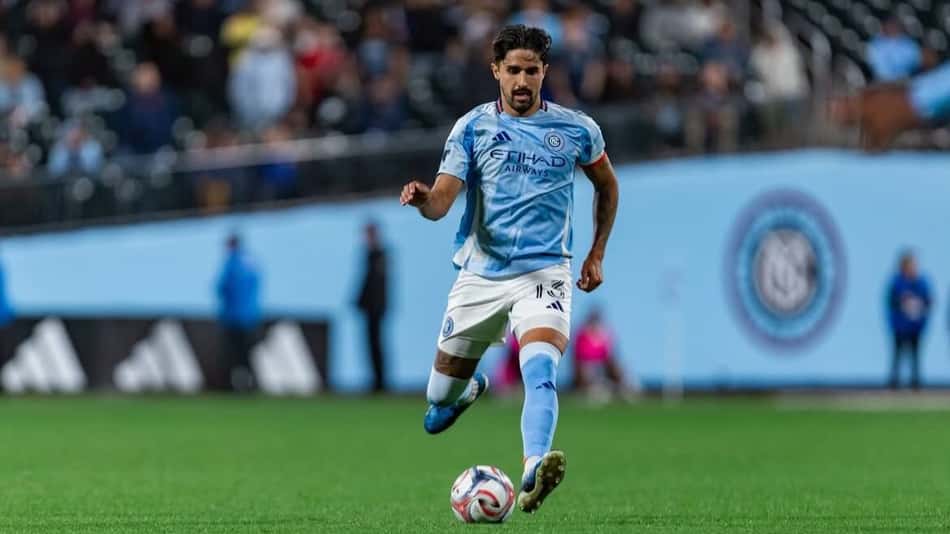 Thiago Martins em ação pelo NYC FC