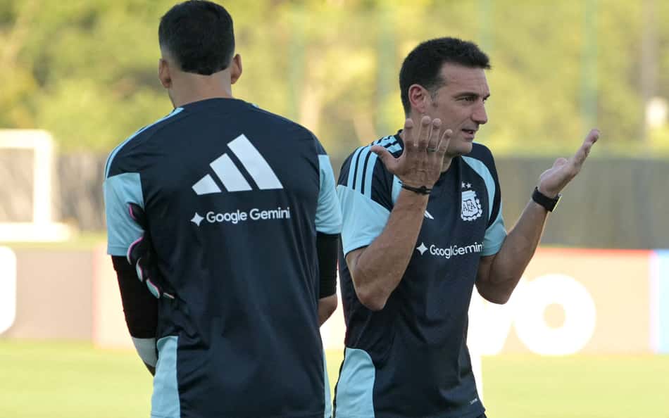 Scaloni não define mudanças na Argentina, e elenco ganha churrasco