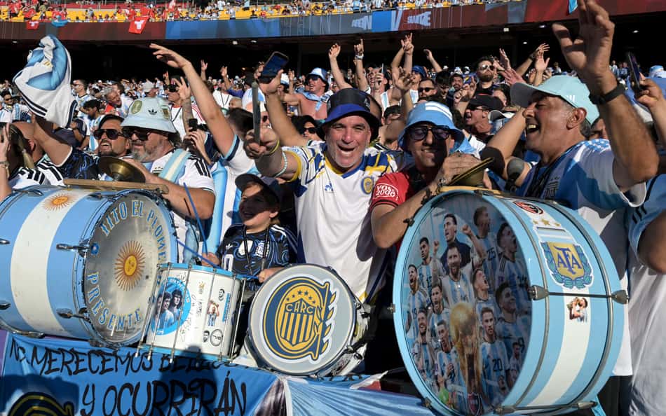 Qual música é tocada nos estádios em jogos da Argentina?
