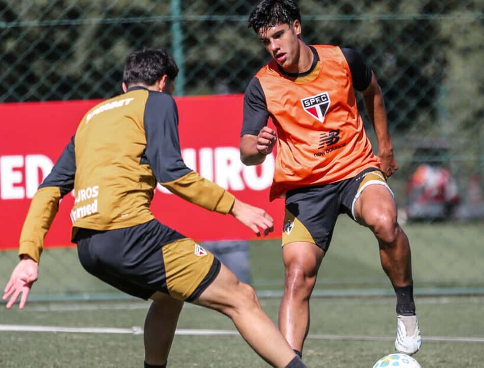 Treino do São Paulo no SuperCT