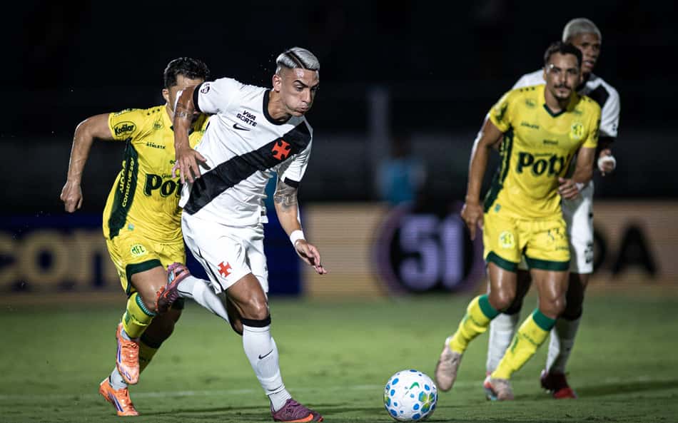 Partida entre Mirassol e Vasco no primeiro turno do Brasileirão de 2026