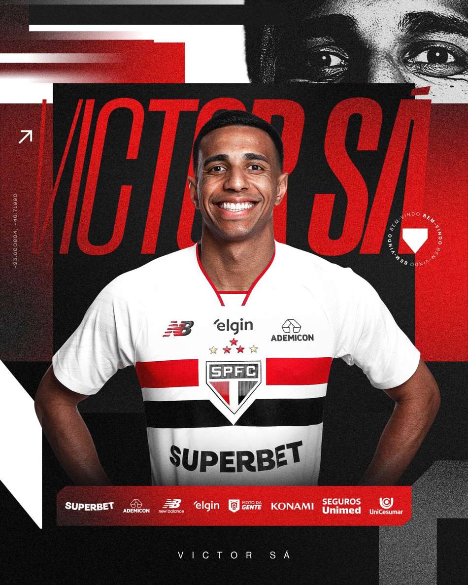 victor sá anunciado pelo São Paulo