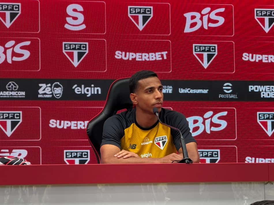 Apresentação do Victor Sá, novo jogador do São Paulo