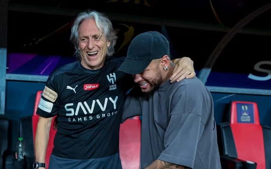 Fala de Jorge Jesus sobre Neymar viraliza: 'Ficou bem nítido'