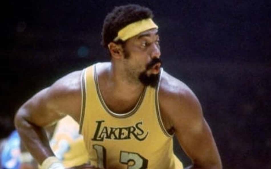 Wilt Chamberlain em ação pelo Lakers