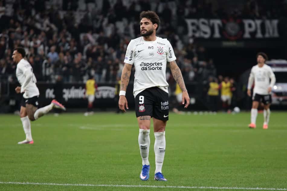 Yuri Alberto durante a partida entre Corinthians x Athletico-PR