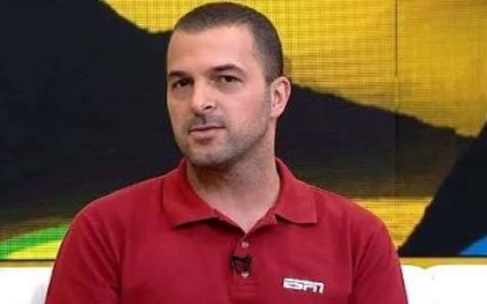 Zé Elias durante transmissão da ESPN