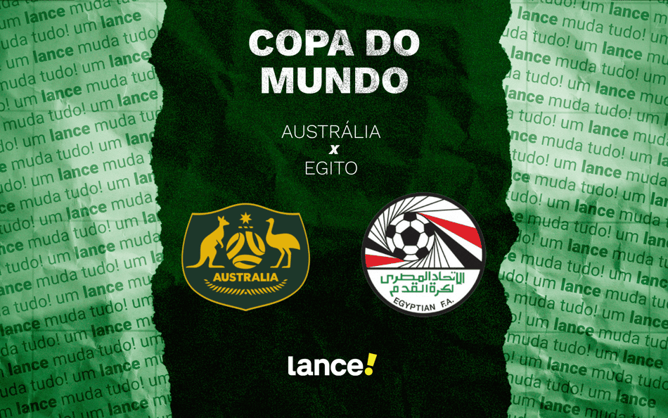Austrália x Egito: onde assistir ao jogo da Copa do Mundo