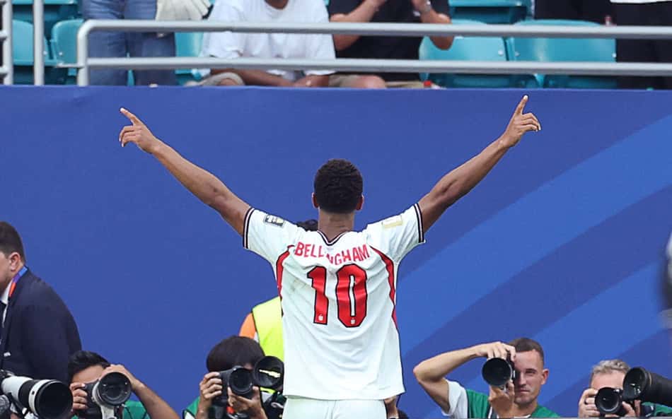 Quantos gols Bellingham tem na Copa do Mundo?