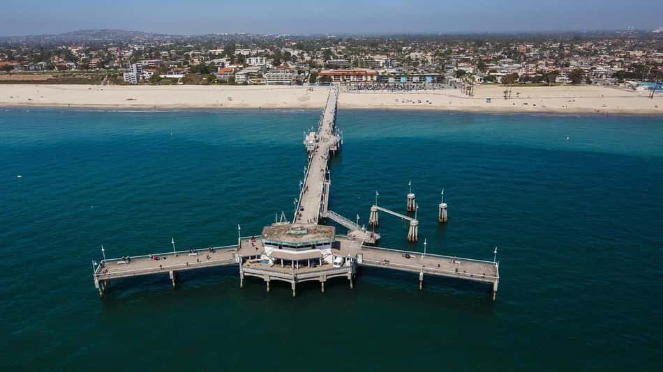 Belmont Shore, na cidade de Long Beach, na Califórnia, nos Estados Unidos