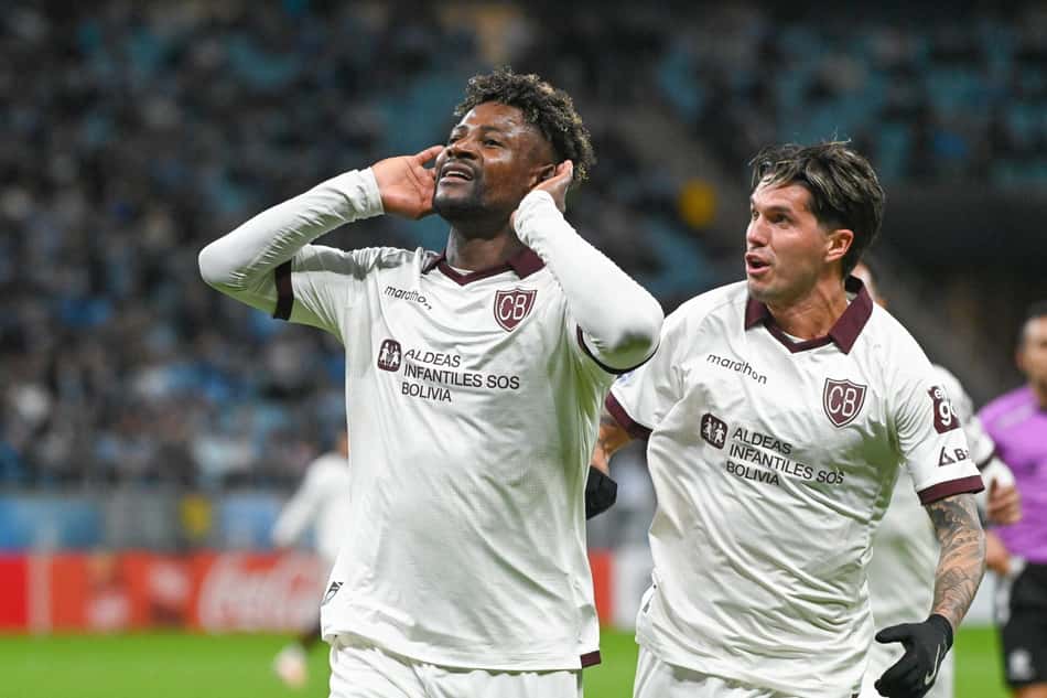 O Grêmio perdeu para o Bolívar por 1 a 0 e foi eliminado da Sul-Americana