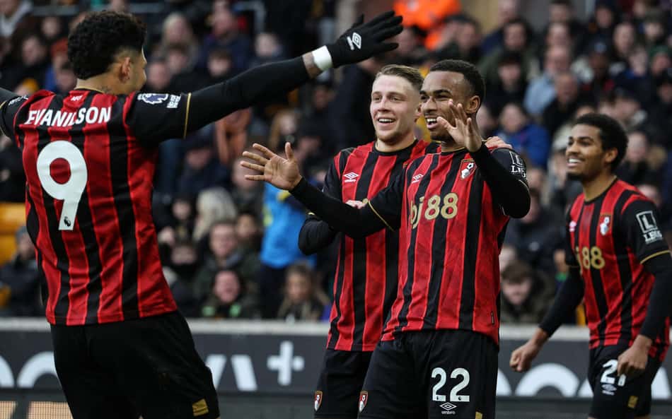 Na estreia de Rayan, o Bournemouth venceu o Wolves pela Premier League