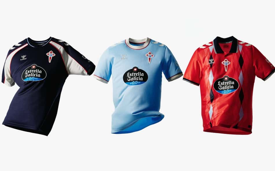 Camisas do Celta para a temporada 2026/20227