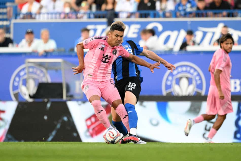 Casemiro pelo Inter Miami na MLS