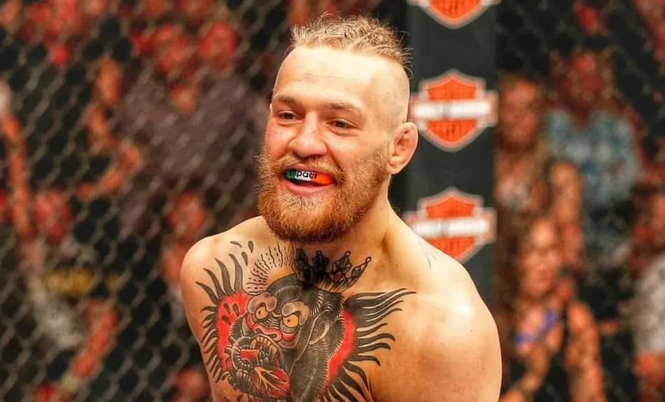 Conor McGregor em ação no UFC