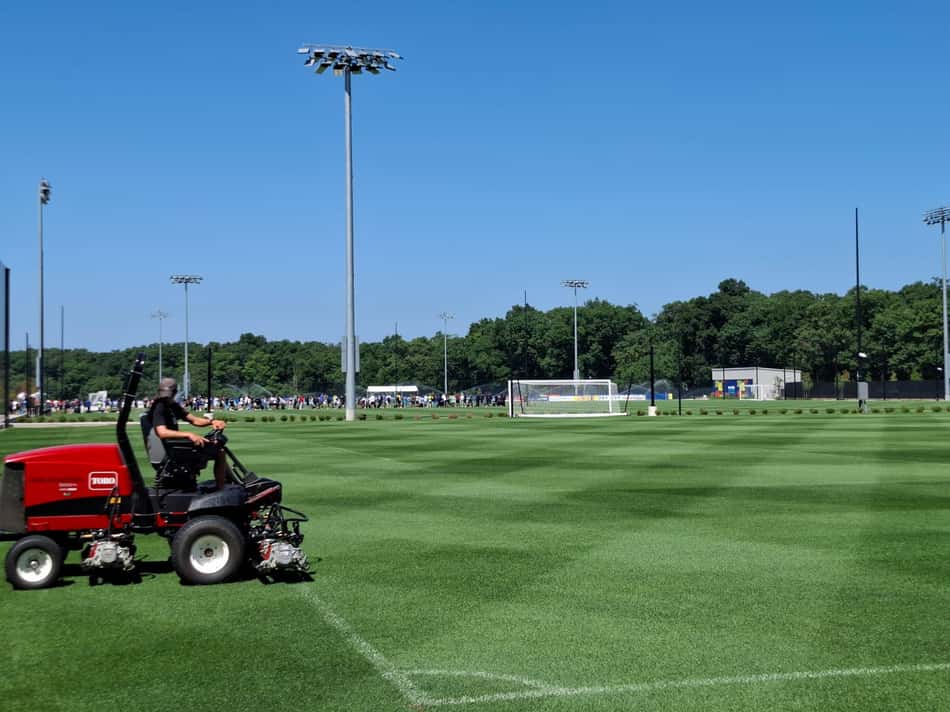CT da Seleção Brasileira em Morristown, nos EUA, agora fica sob gestão da Fifa; gramado recebe cuidado