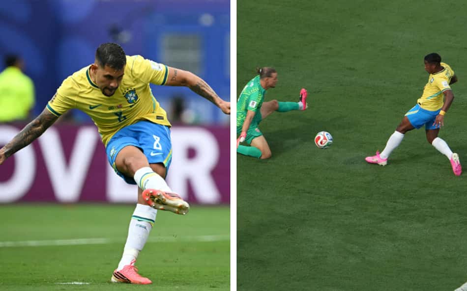 Chances perdidas de Bruno Guimarães e Endrick, na Copa do Mundo de 2026