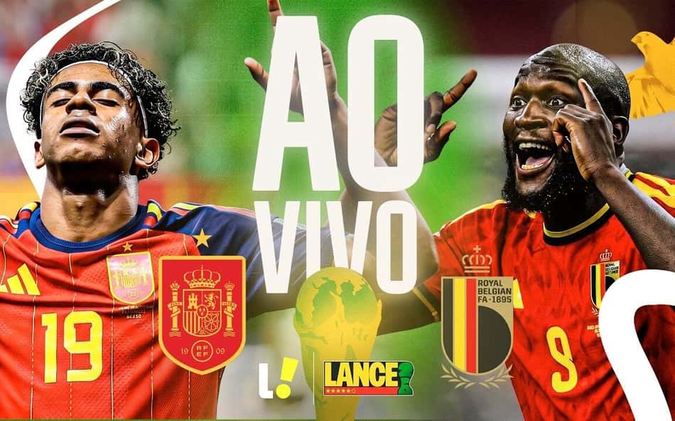 Espanha x Bélgica - Lance!TV - Copa do Mundo