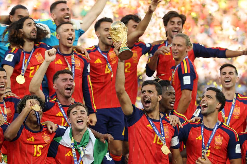 Espanha conquistou seu segundo troféu de Copa do Mundo