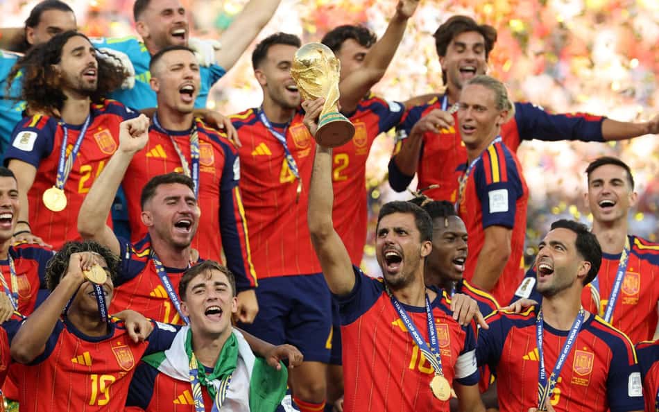 Espanha conquistou seu segundo troféu de Copa do Mundo