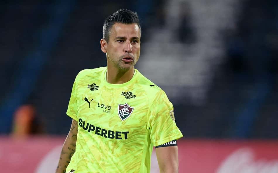 Fábio em Rivadavia x Fluminense
