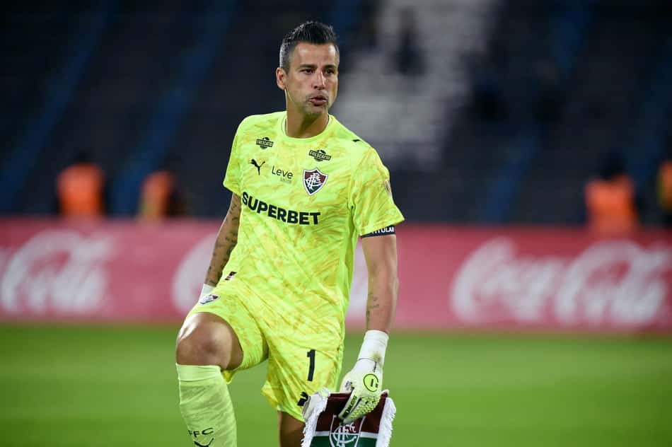 Fábio em Rivadavia x Fluminense