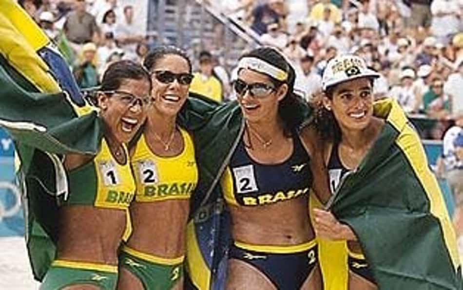 A final do vôlei de praia feminino em Atlanta 1996 foi 100% brasileira
