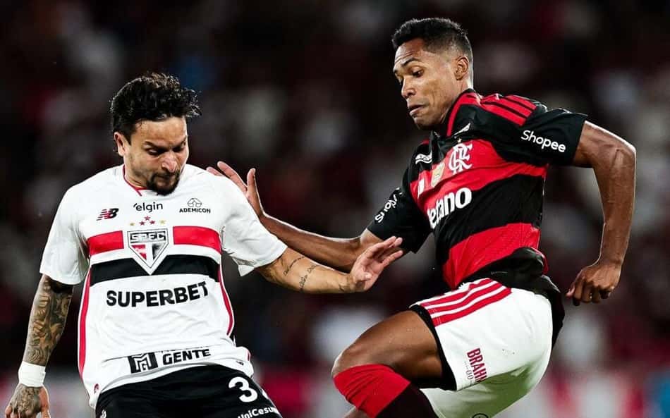 Flamengo x São Paulo no Maracanã pelo Brasileirão