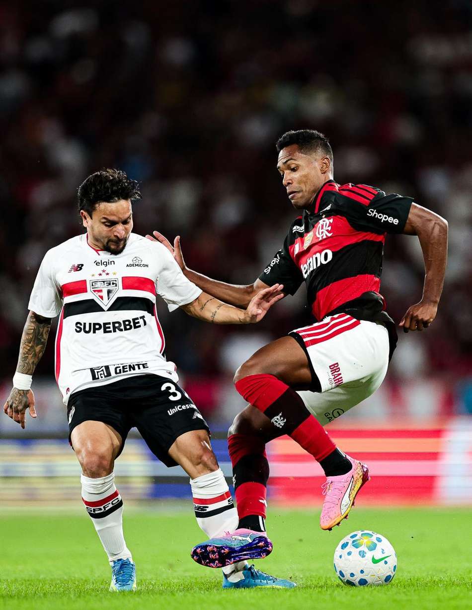 Flamengo x São Paulo no Maracanã pelo Brasileirão