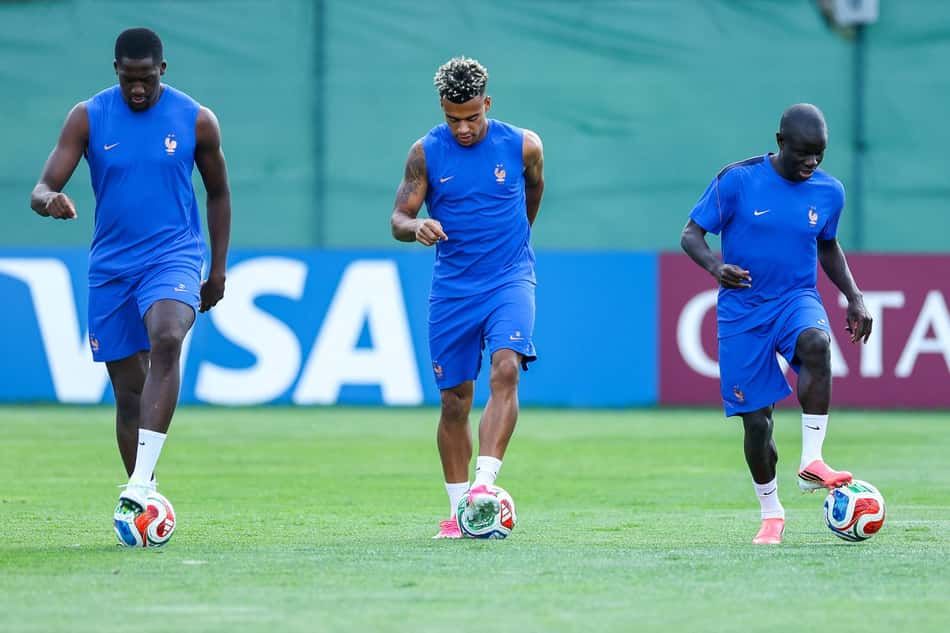 Seis jogadores torcem por estreia na França em duelo contra Marrocos (Foto: Buda Mendes / GETTY IMAGES NORTH AMERICA / Getty Images via AFP)