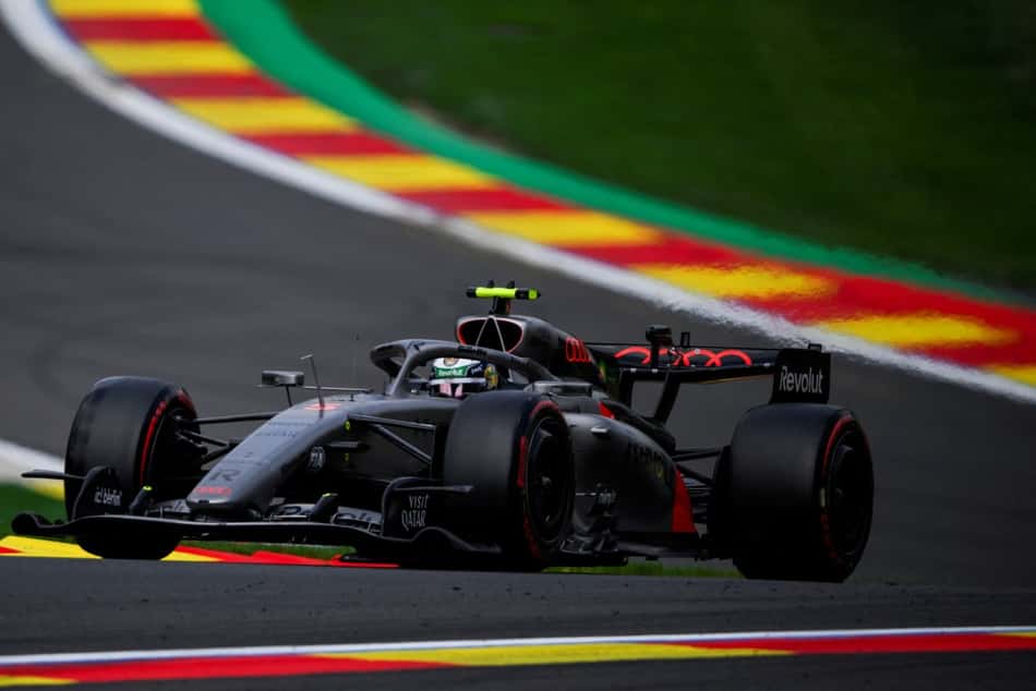 Gabriel Bortoleto pilota Audi no GP da Bélgica de Fórmula 1