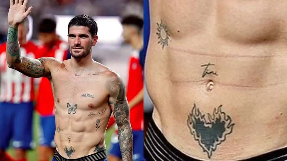 Primeira tatuagem que o jogador fez em homenagem à Tini