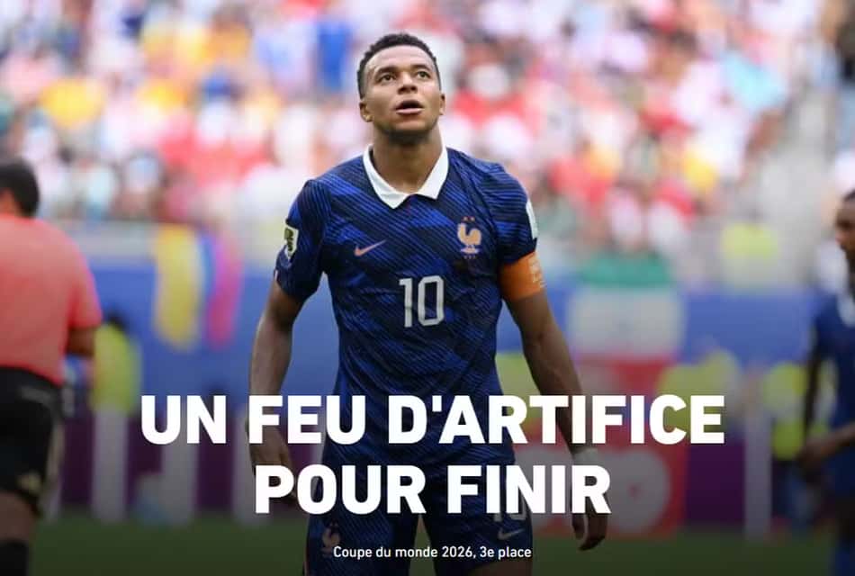 L'Équipe repercute jogaço entre França e Inglaterra