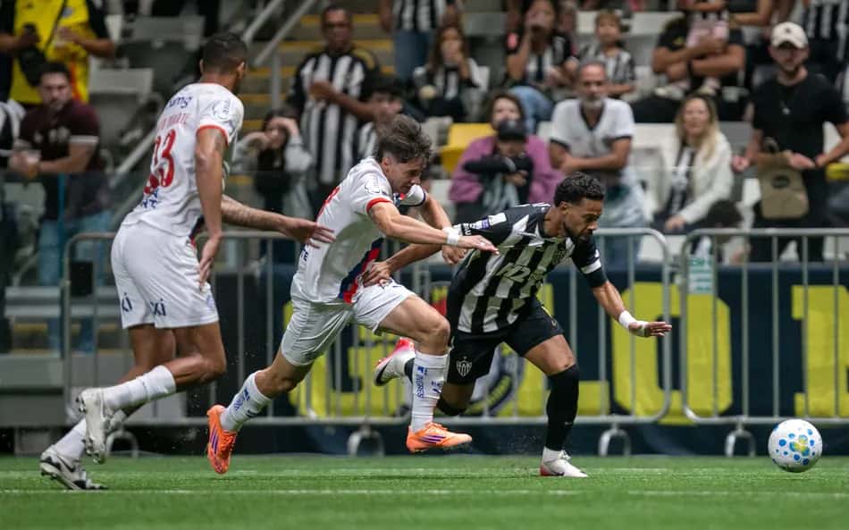 Atlético-MG e Bahia estão se enfrentando na Arena MRV pelo Campeonato Brasileiro