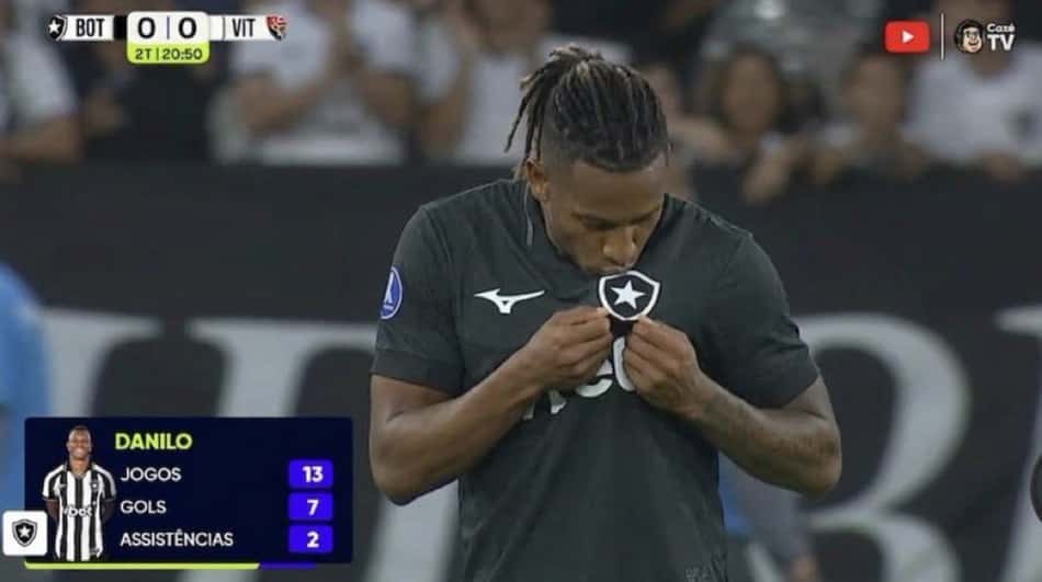 Imagem criada por IA nas redes sociais em Botafogo x Vitória