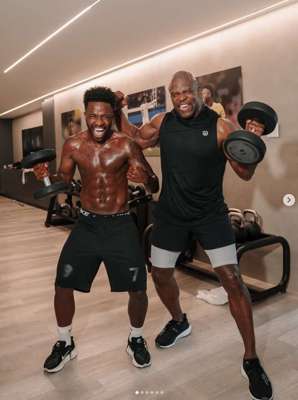 Vini Jr e Terry Crews revivem meme da Copa com Haaland