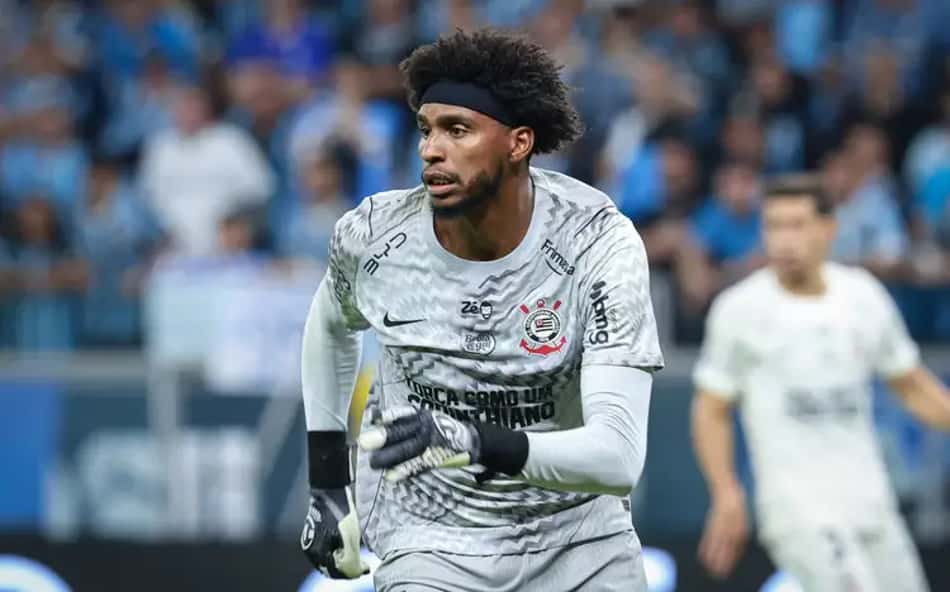 Hugo Souza, goleiro do Corinthians