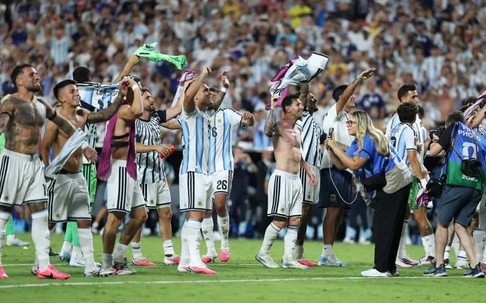 Argentina foi a última seleção classificada ás semifinais da Copa do Mundo