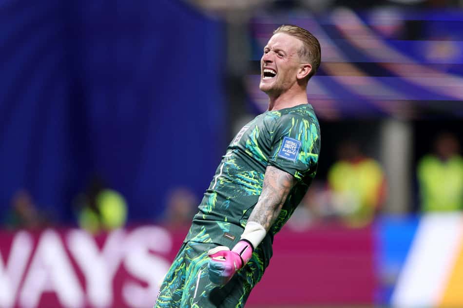 Jordam Pickford, da Inglaterra, na Copa do Mundo 2026