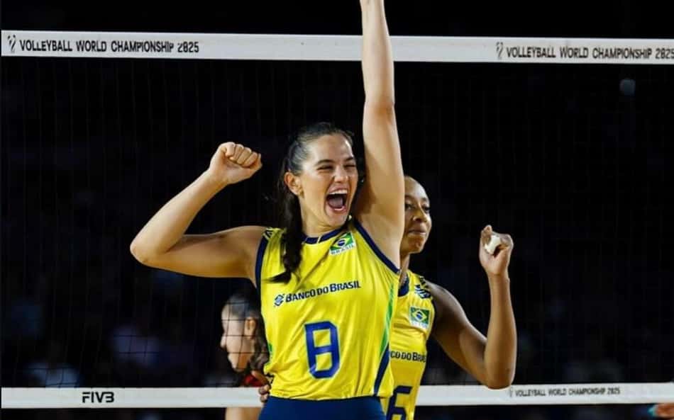 Julia Kudiess pela Seleção Brasileira (Foto: Reprodução/ Instagram)