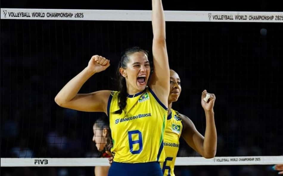 Julia Kudiess pela Seleção Brasileira (Foto: Reprodução/ Instagram)