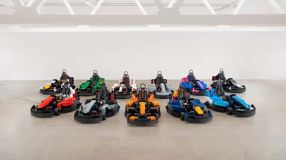 Karts de Lego para o GP da Inglaterra na F1 2026