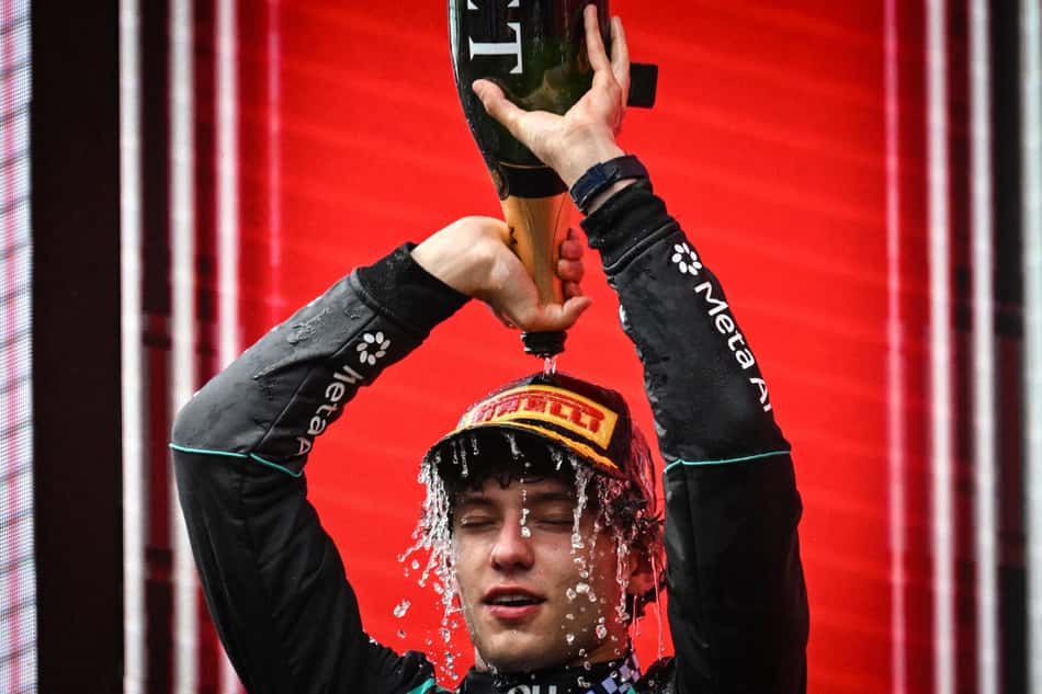 Kimi Antonelli no GP da Bélgica pela F1 2026