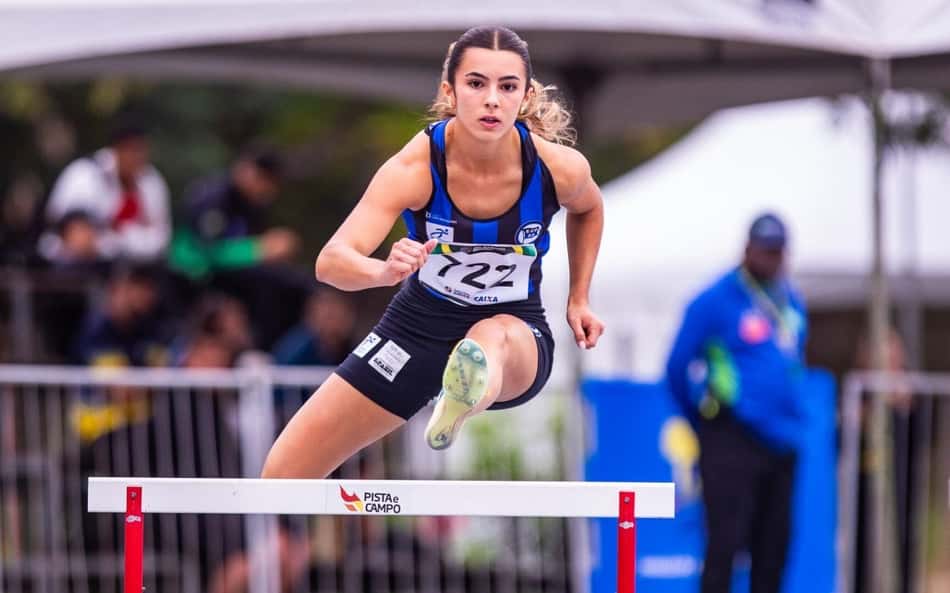 Kyara Prado Belfort garantiu índice para o Mundial de Atletismo Sub-20 nos 400m com barreiras